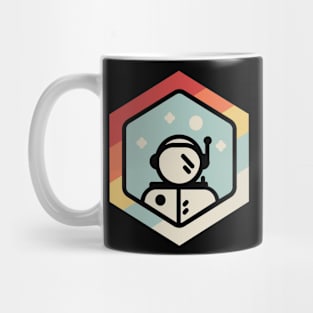 Retro Vintage Space Astronaut Shuttle Mug